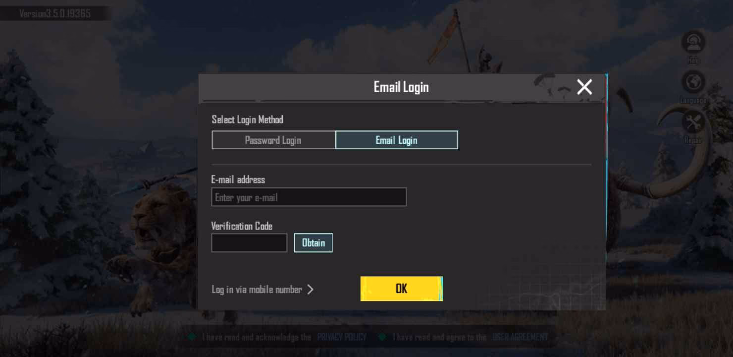 Is PUBG Mobile guest login still available?