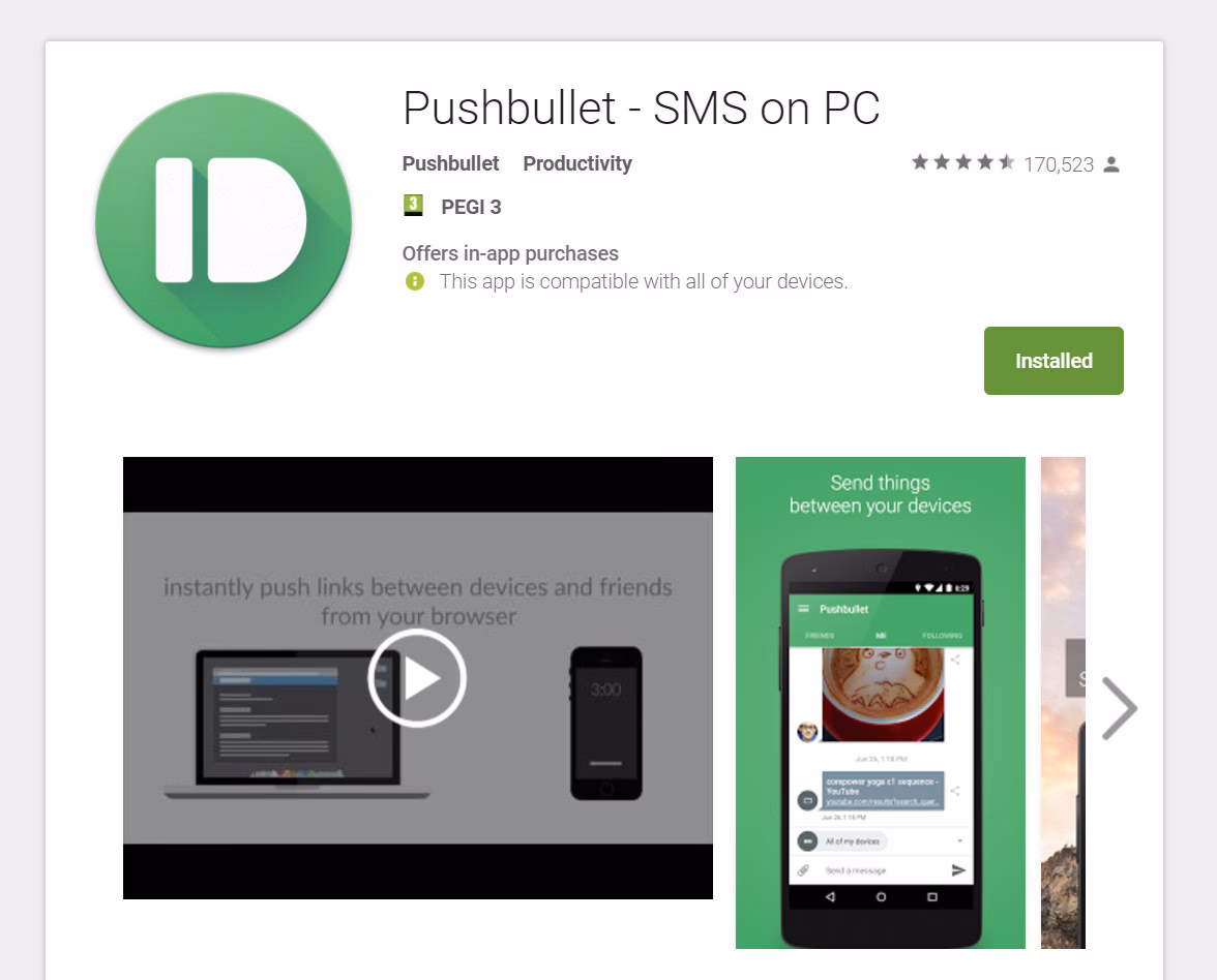 What is Pushbullet software?