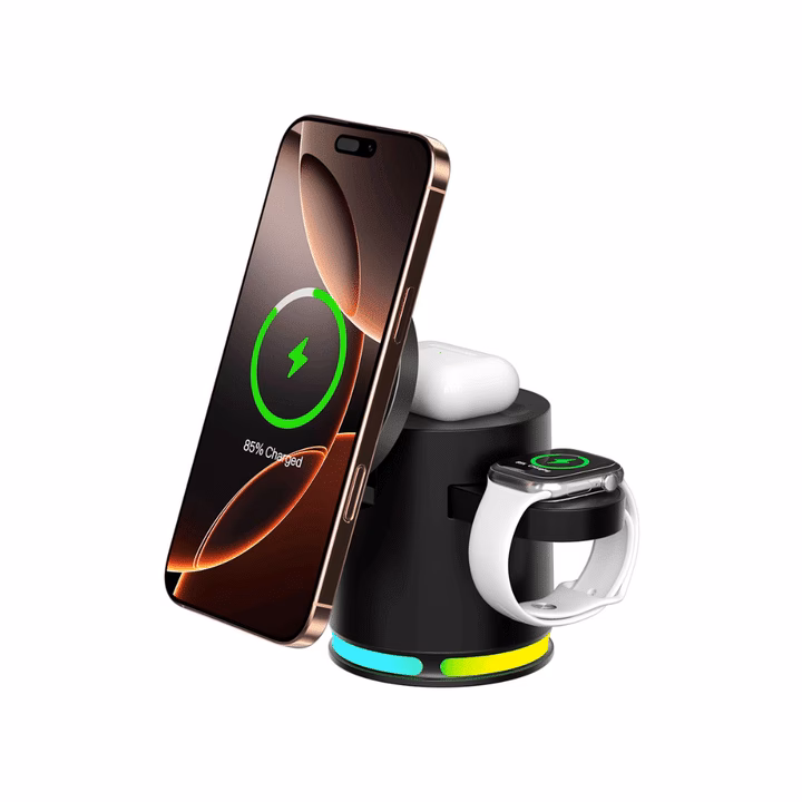 How does a Qi enabled phone work?