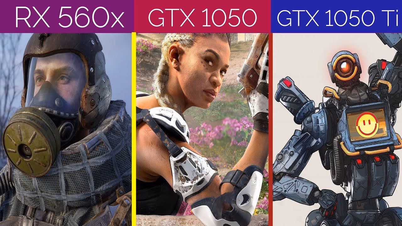 Which is better GTX 1050 mobile or rx 560x?