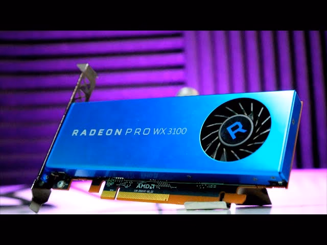 How fast does AMD Radeon Pro WX 3100 Run?