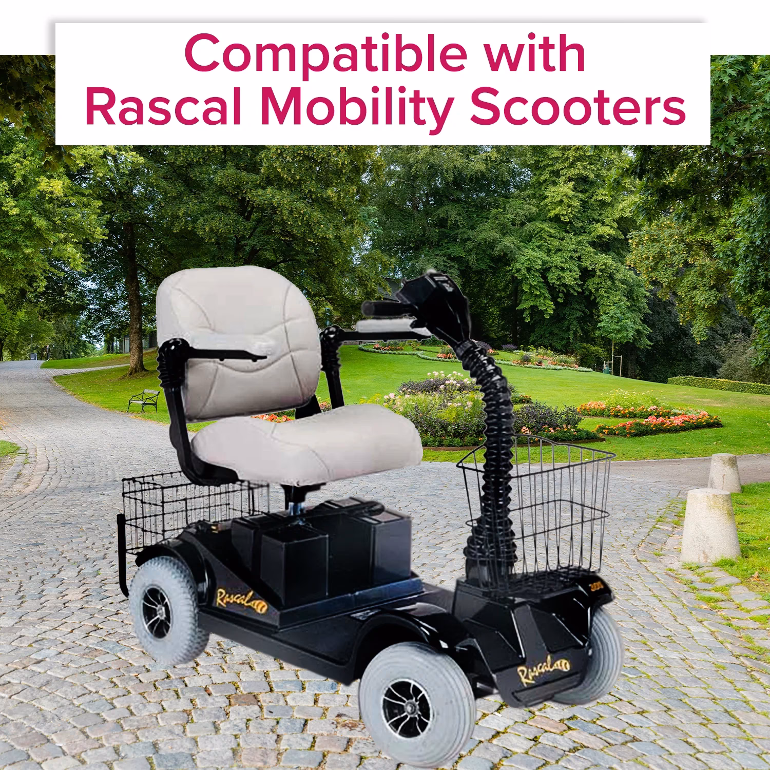 What replacement items are available for Rascal mobility scooters?