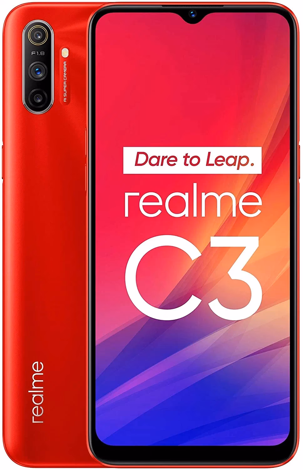 What is the battery capacity of realme C3?