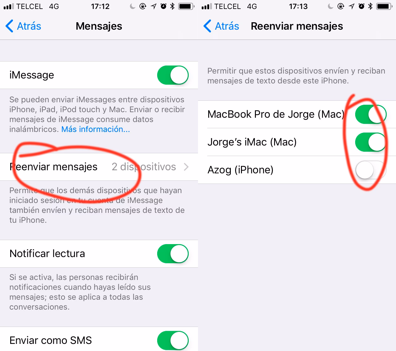 ¿Cómo puedo ver los mensajes de mi iPhone?