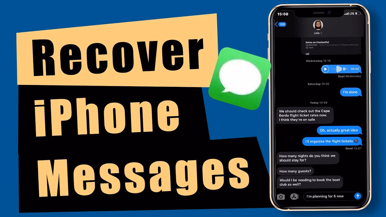 What is the best iPhone message recovery app?