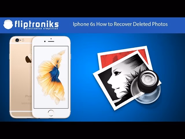 How to recover deleted photos on iPhone 6/7/8/xs?
