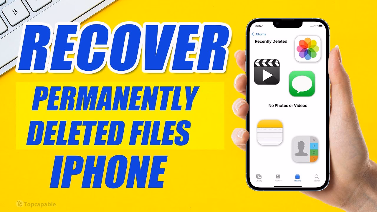How to recover permanently deleted photos from iTunes backup?