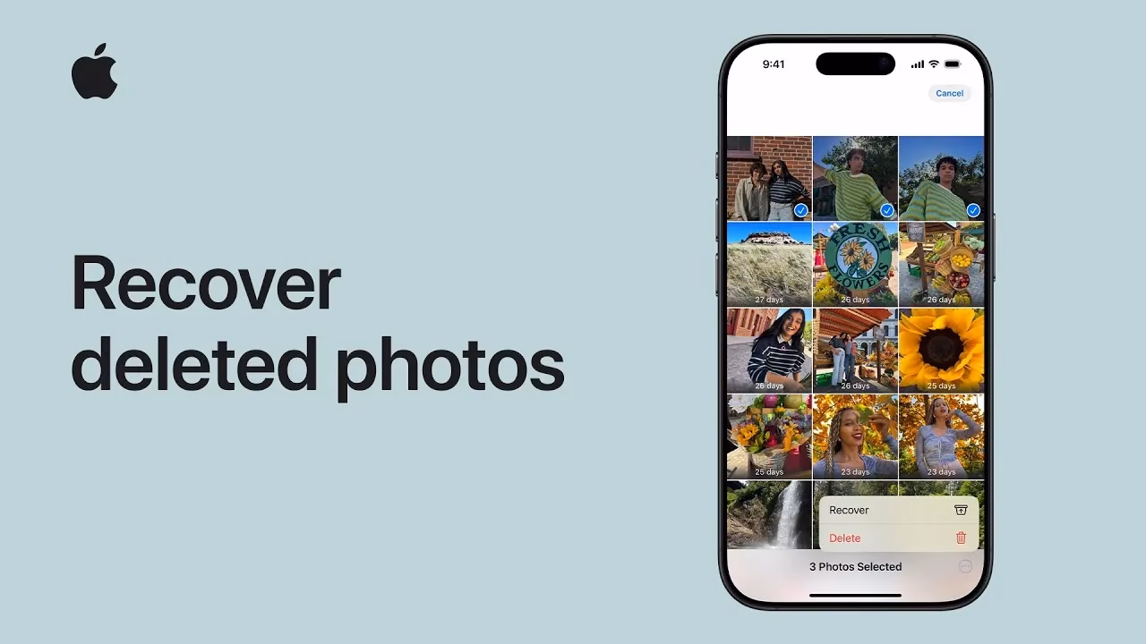 How to restore photos after factory reset iPhone?