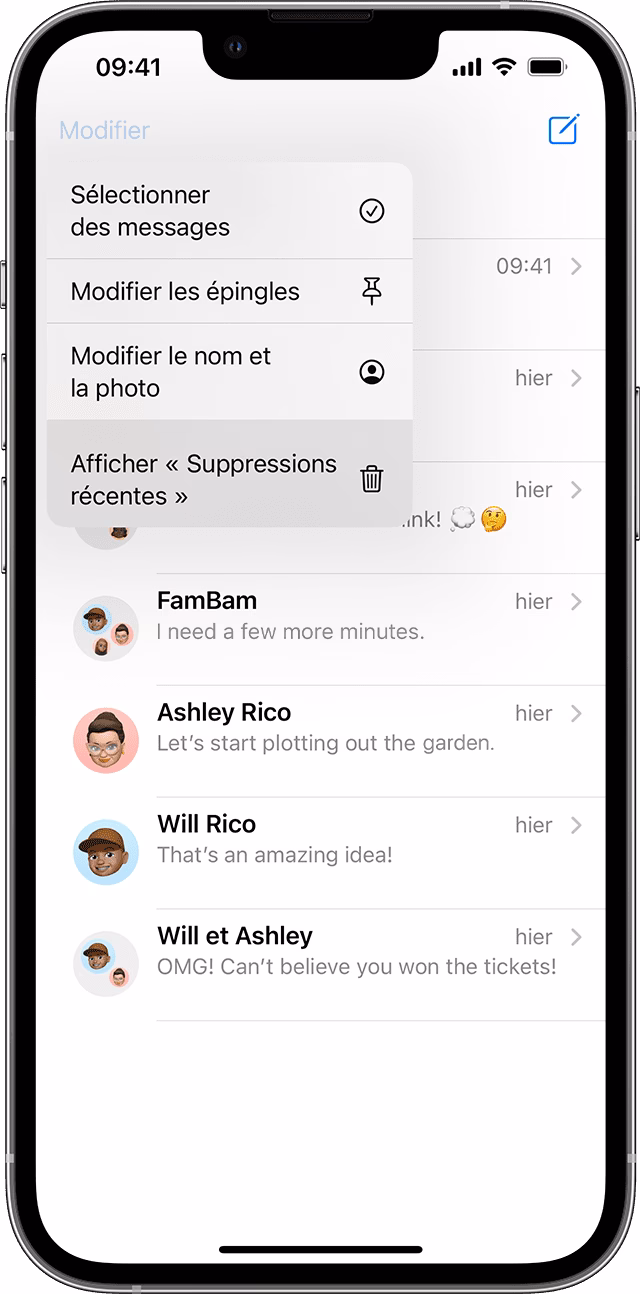 Comment récupérer des SMS effacés sur iPhone ?