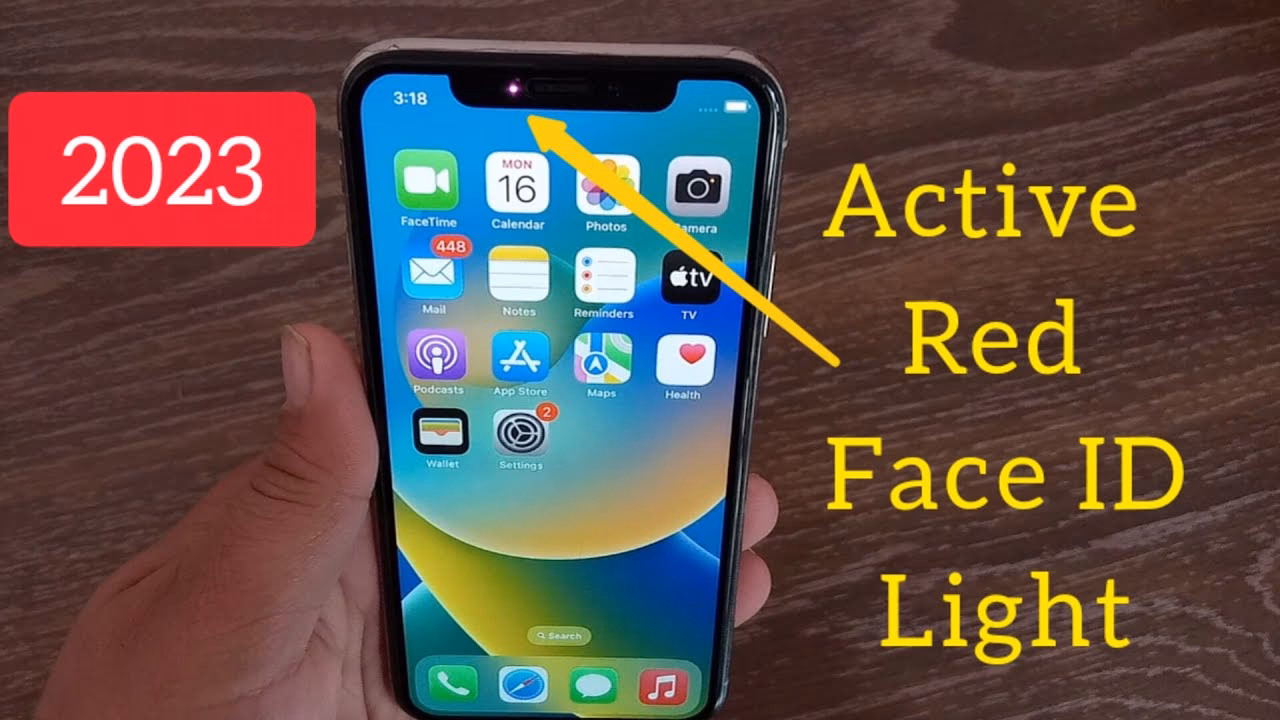 Why is my iPhone screen turning red?