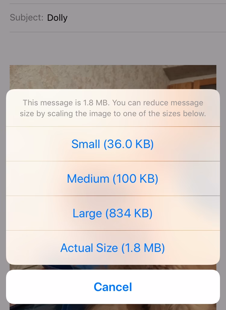 How to compress photos for email on iPhone & iPad?