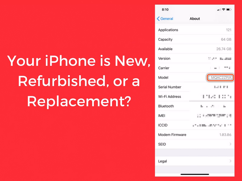 What is a refurbished iPhone?