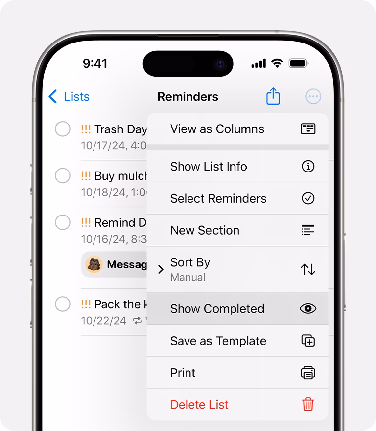 Is there a free iPhone reminder app for personal work?