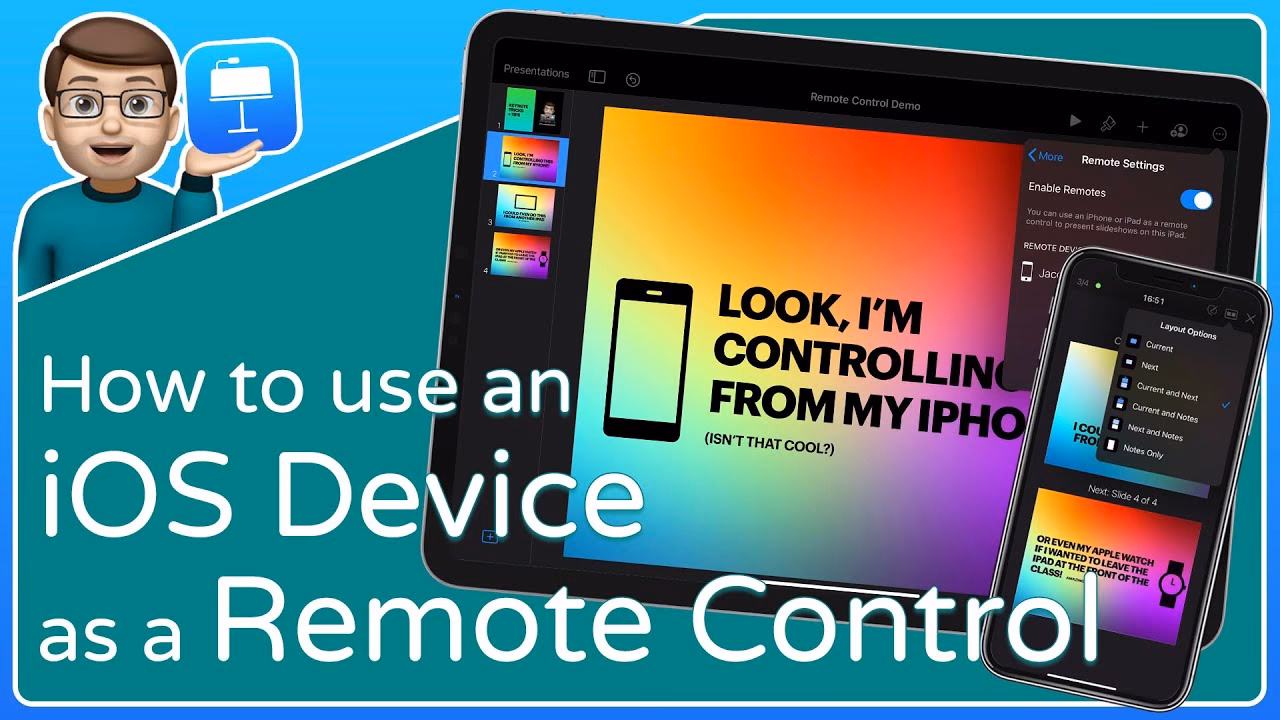 How do I remove a Keynote Remote from my iPhone?