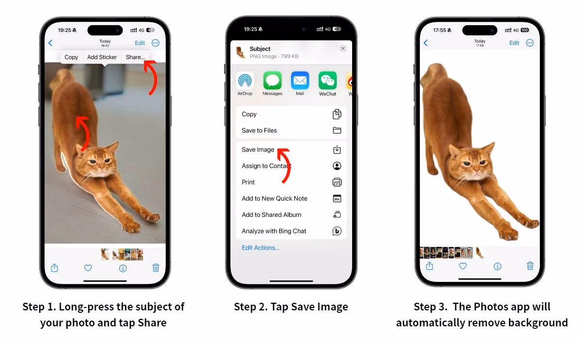 How do I remove a background from an image?