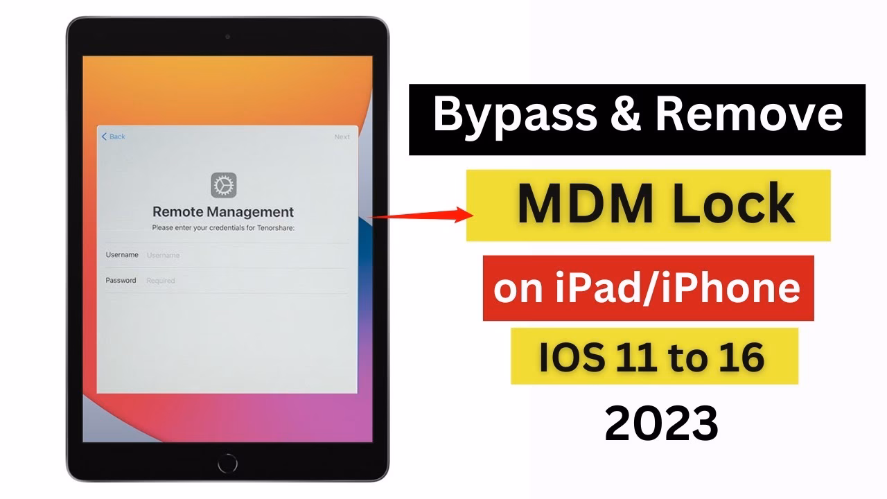 How to remove MDM from iPhone?