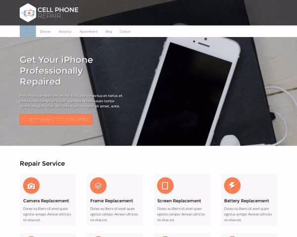What is repairpress WordPress theme?