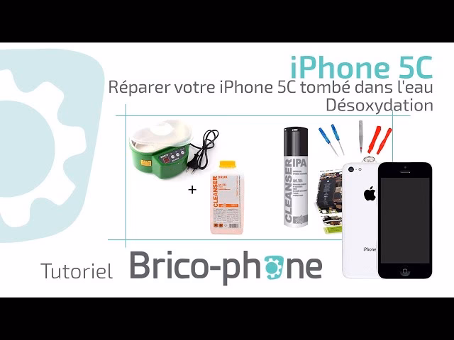 Comment réparer un iPhone tombé dans l’eau ?