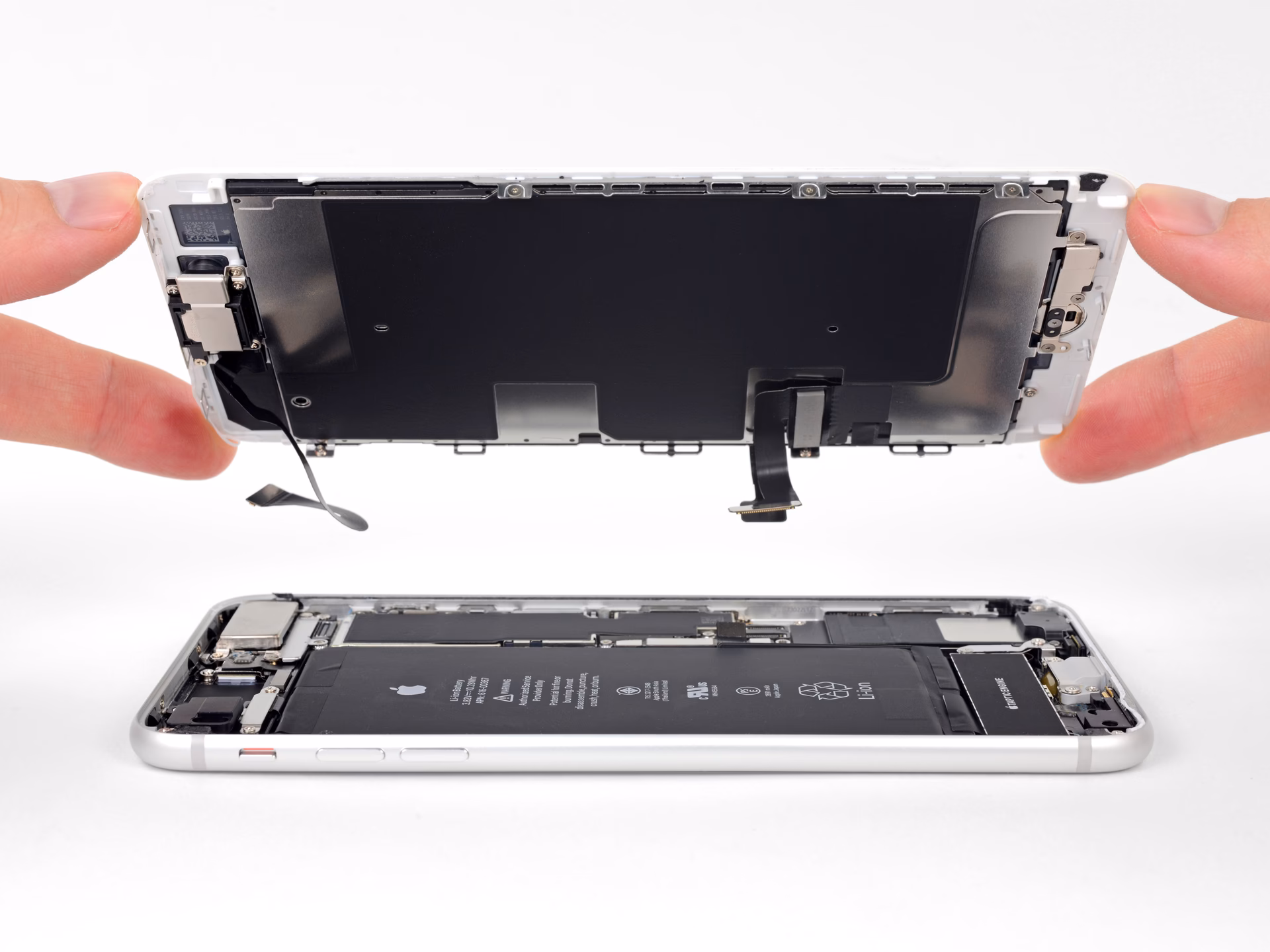How do you fix a broken iPhone display?