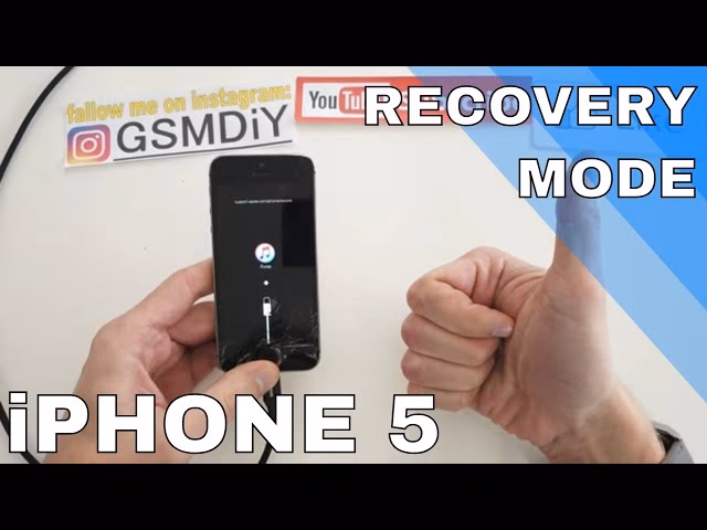 How do I Reset my iPhone in recovery mode?