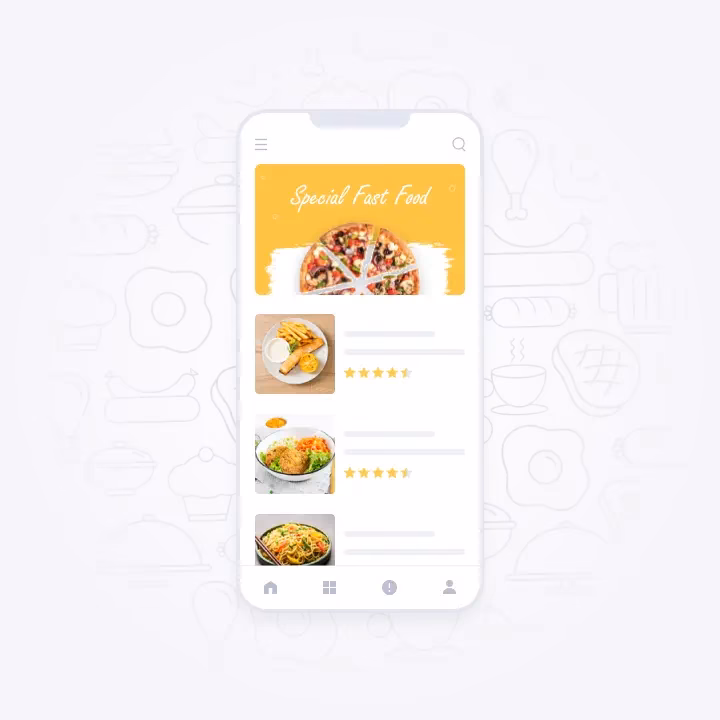 What is the restaurant mobile app development market?