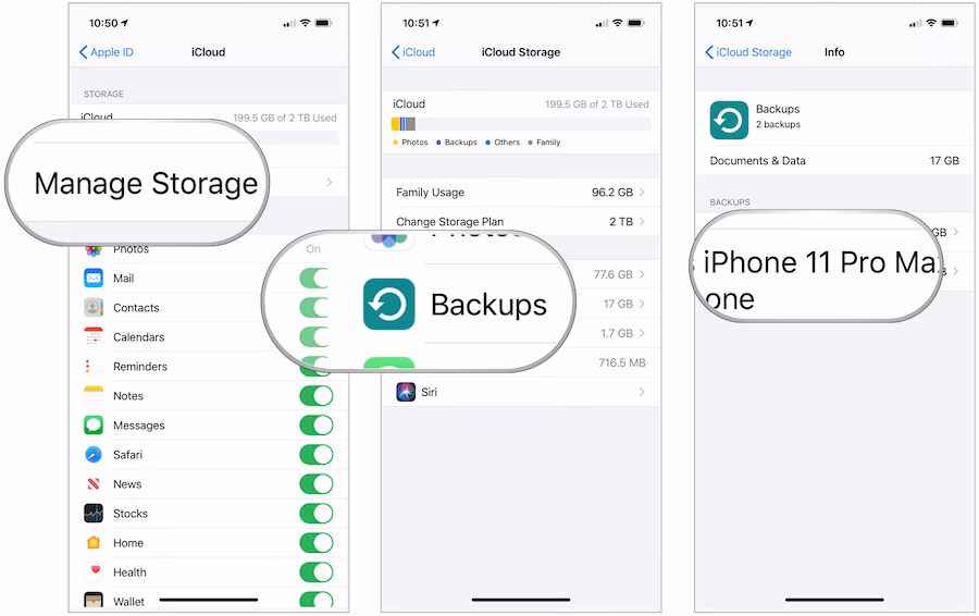 How do I restore my iPhone to a previous state?