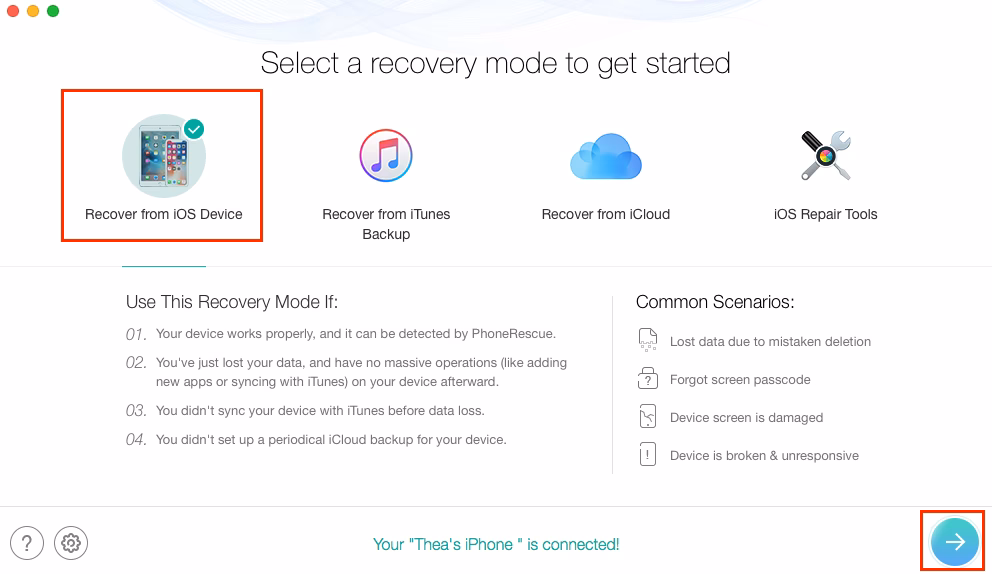 How to recover deleted photos on iPhone without backup?