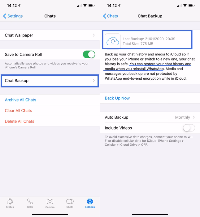 How to recover deleted WhatsApp messages on iPhone?