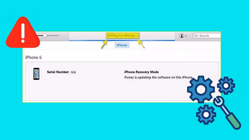 How to fix iTunes stuck on preparing iPhone for restore?