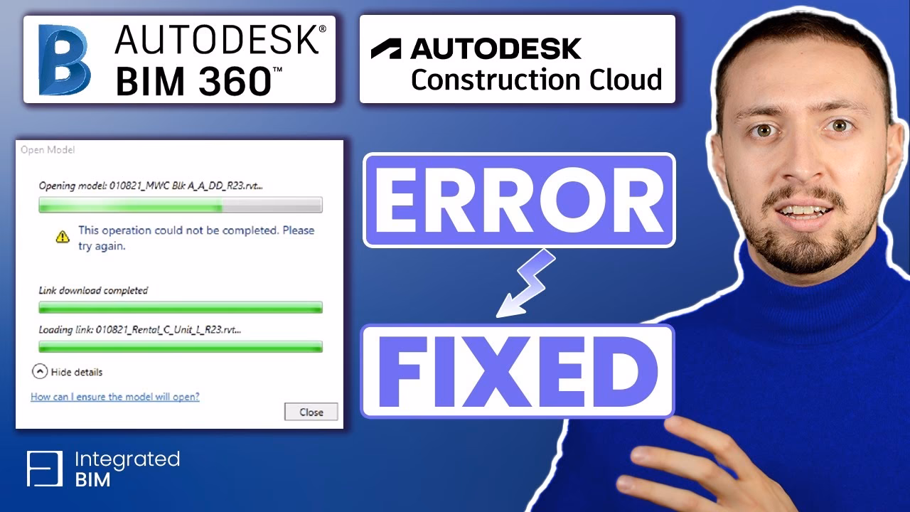 Why is my Autodesk model load not moving?