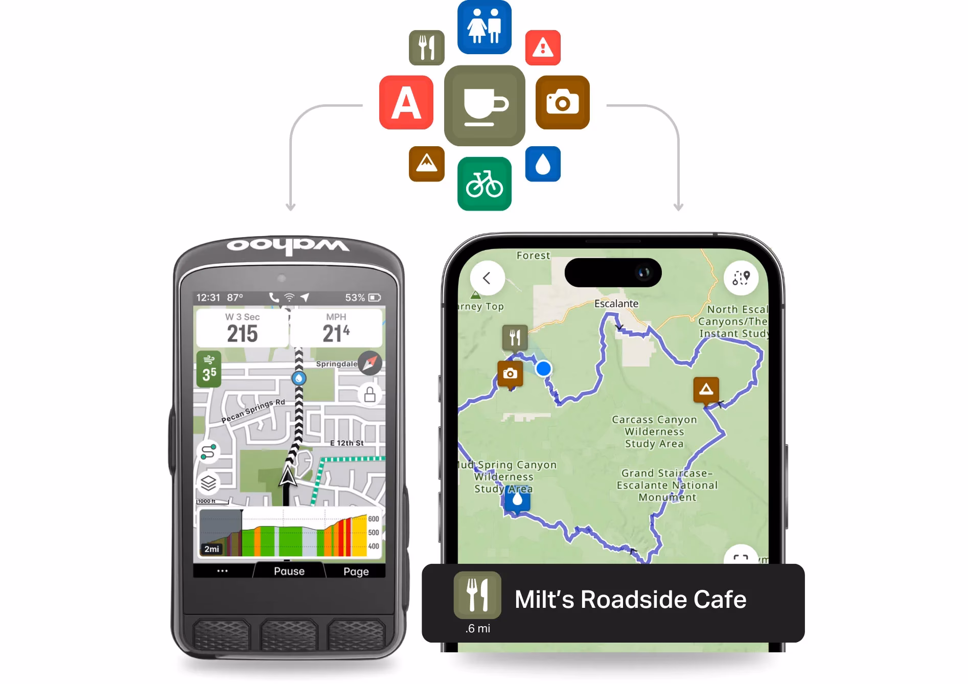 How do I export routes to my Garmin experience?