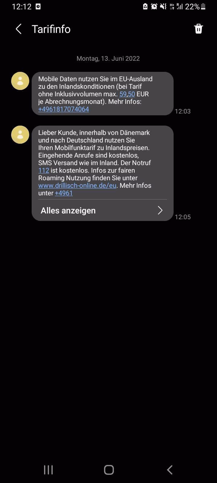 Welche Roaming Optionen gibt es bei der Telekom?