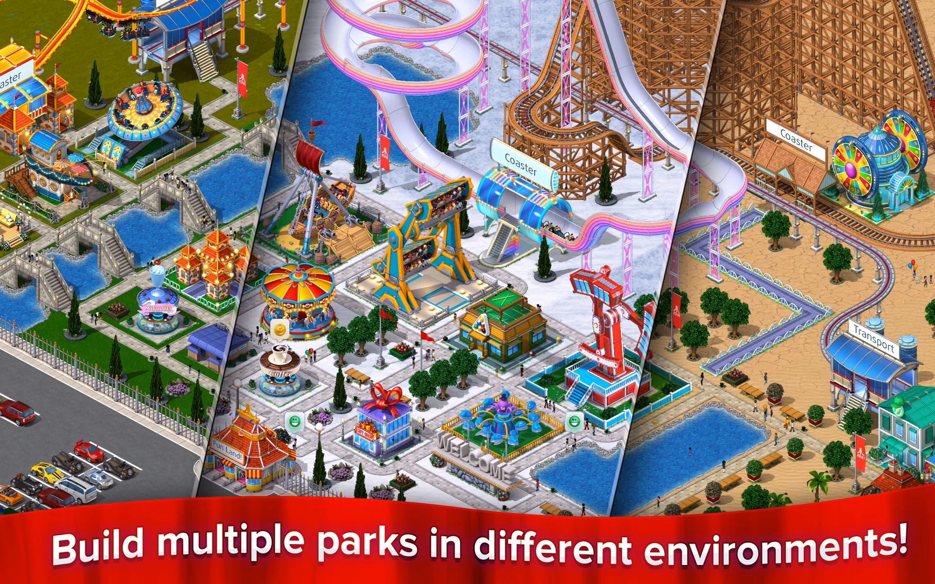 What is a litter bin in RollerCoaster Tycoon?