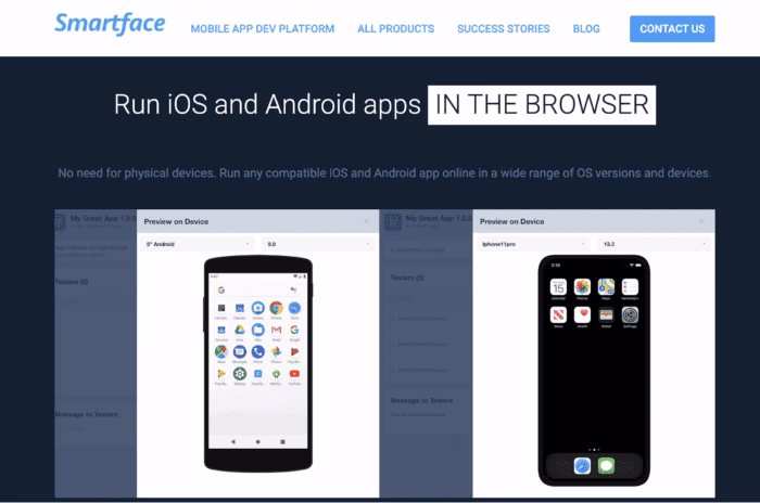 Can I run apps on an iOS Simulator?