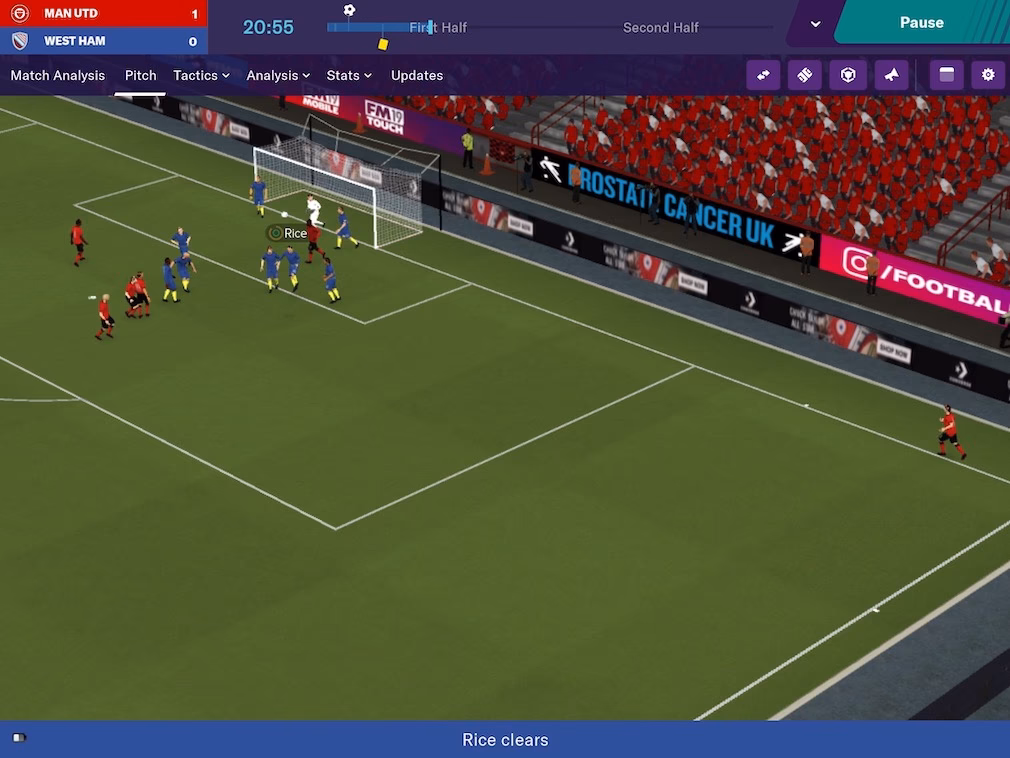 Is football manager 2019 touch free?