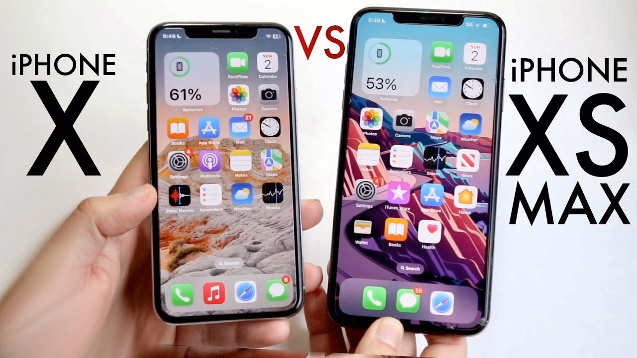 What is iPhone XS Max machine learning?