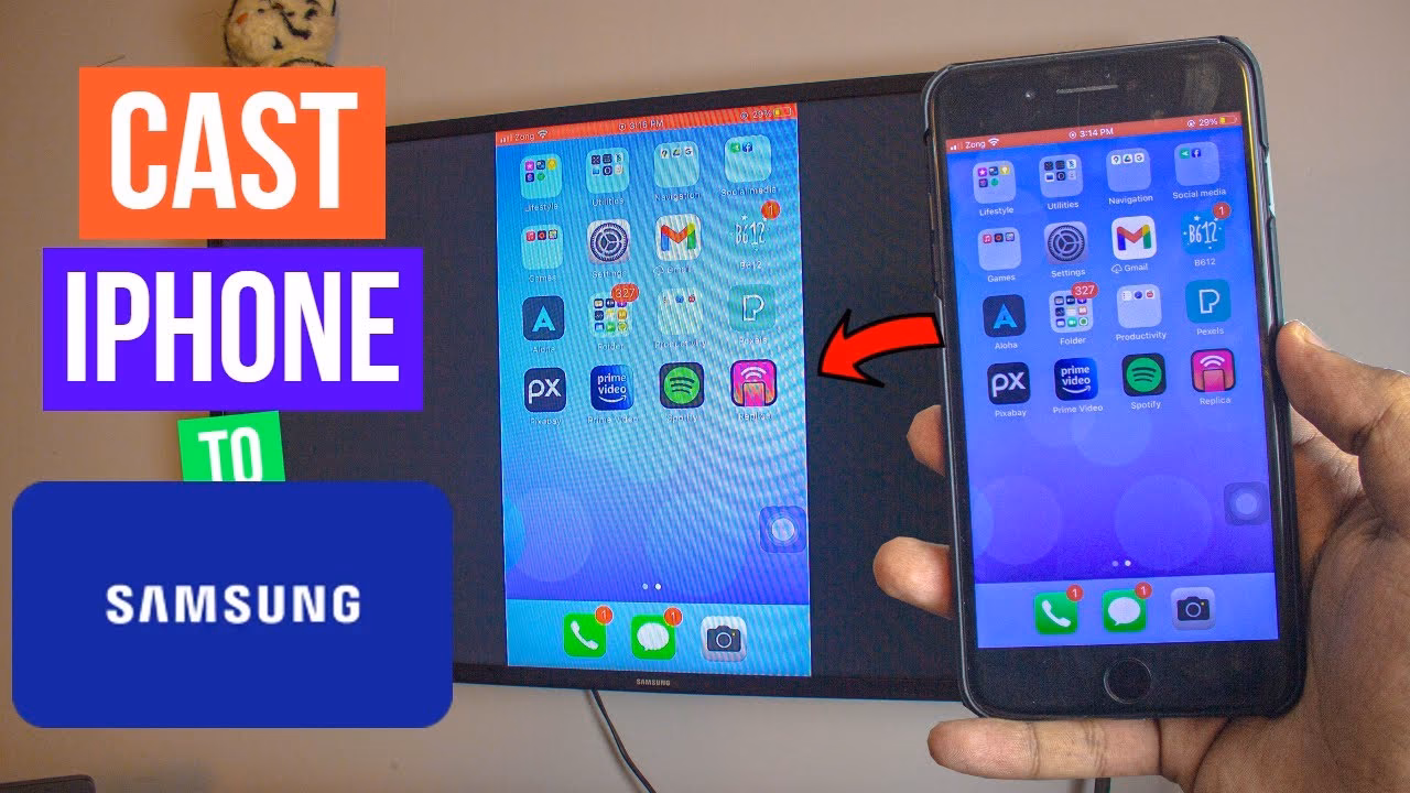 Can I connect my iPhone to my Samsung TV?