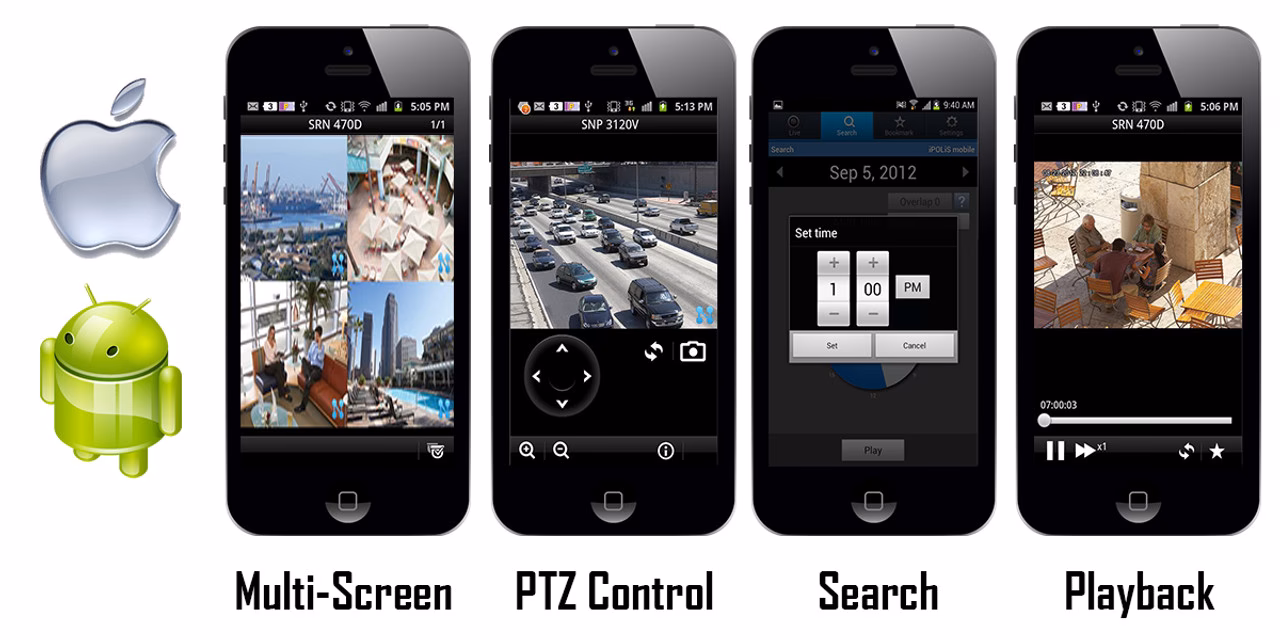 What is a mobile CCTV application?