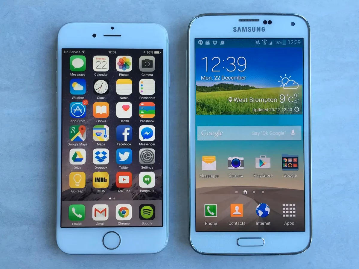 What is the difference between the iPhone 5S and iPhone 6S?