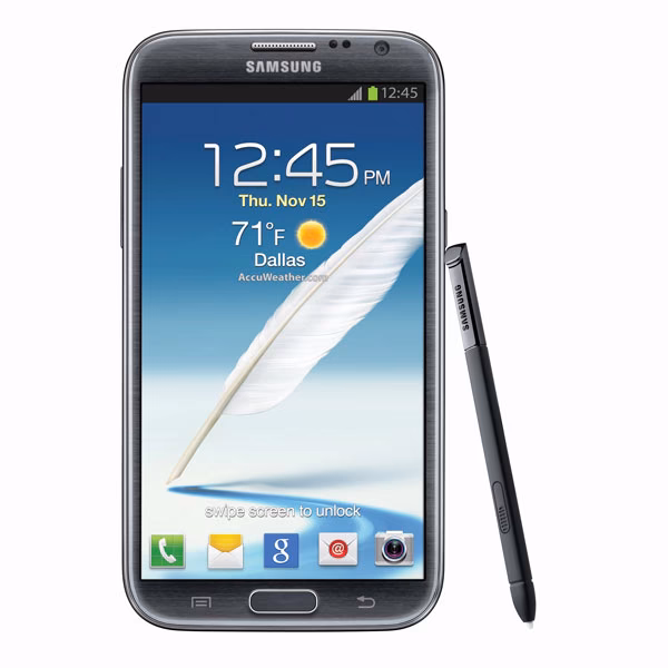 What is the battery capacity of Samsung Galaxy Note II n7100?
