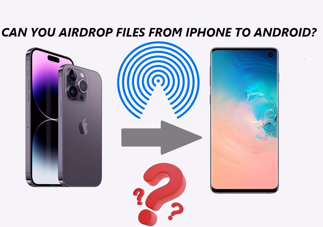 How do I use airdrop on my Samsung phone?