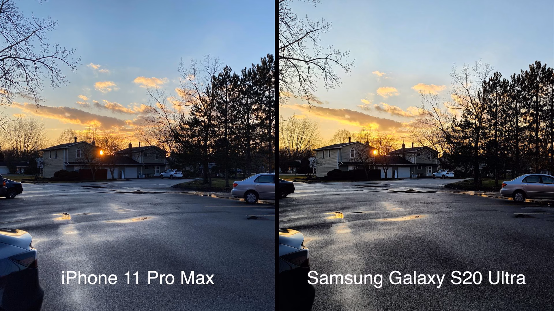 What is the difference between Samsung and iPhone camera hardware?
