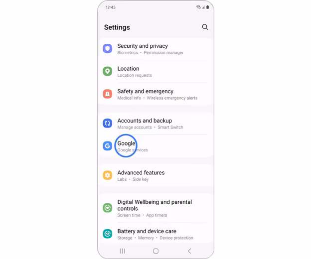 What can I do with my Samsung account?