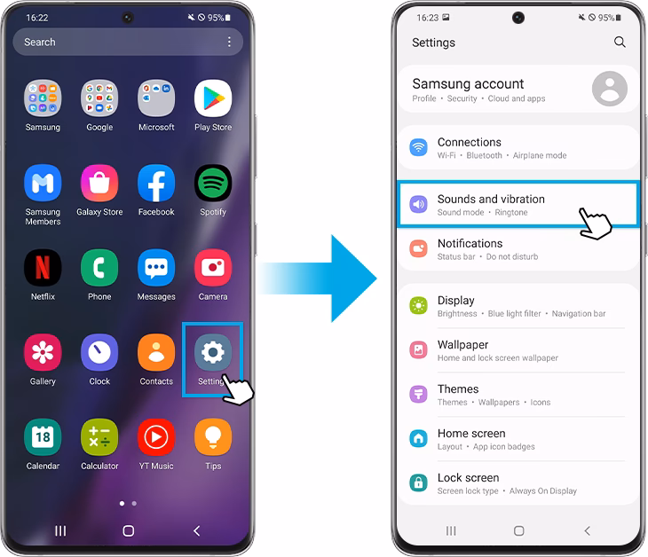 How do you control a Galaxy phone with a tablet?