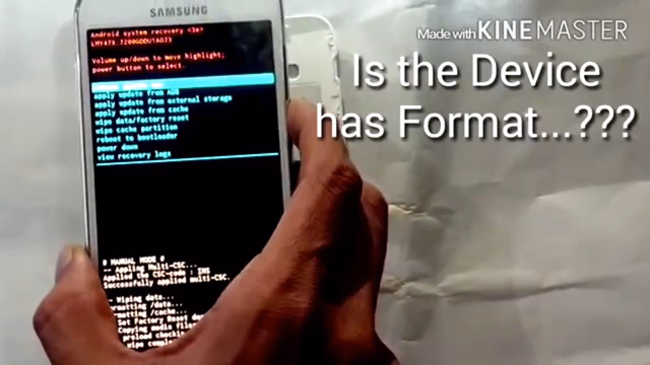 Should I Reset my Samsung Android phone to factory settings?