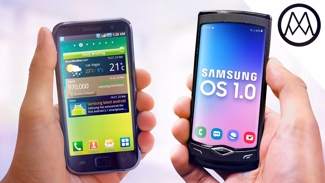 Which Samsung phones run on Android?