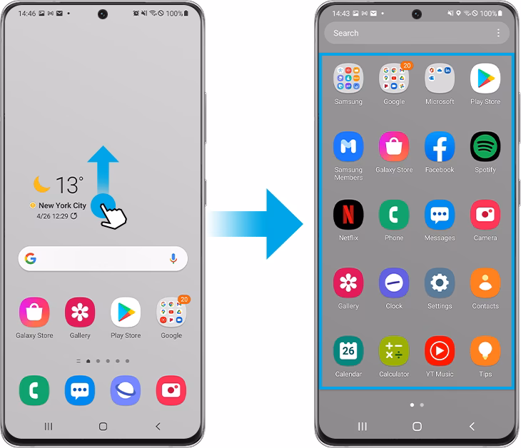 What is the Galaxy wearable app?