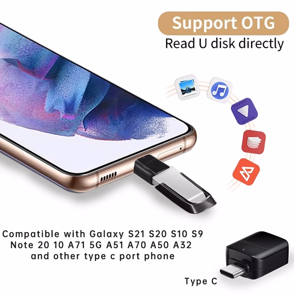 How do I use OTG On my Samsung device?