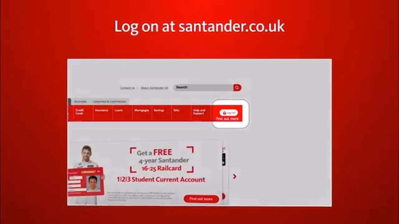 Does Santander have mobile banking?