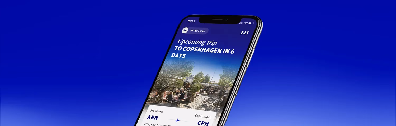 Why should I use the SAS EuroBonus app?